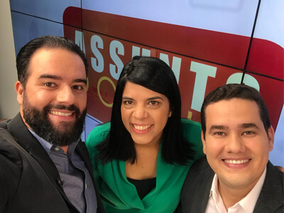 O psicopedagogo Victor Eustáquio participou do programa Assunto do Dia na Rede Brasil TV